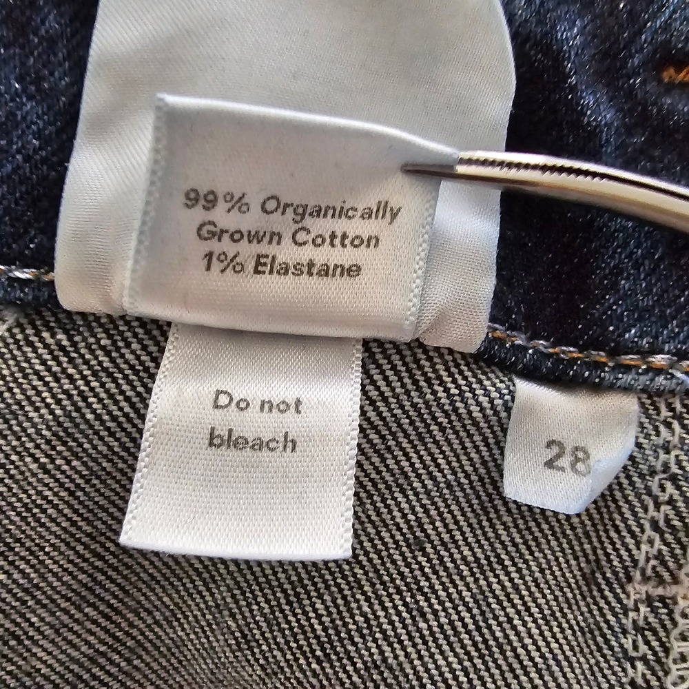 REFORMATION Women's Amie Seamed High Rise Skinny Jeans Sz 28 - Picture 10 of 15